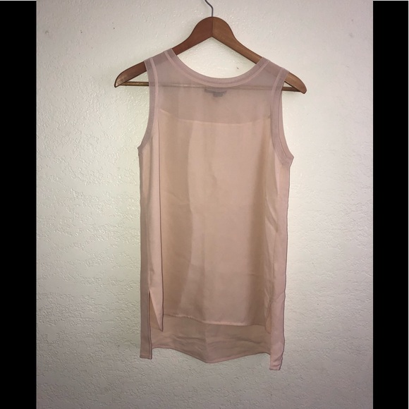 Vince Tops - Vince light pink high low top